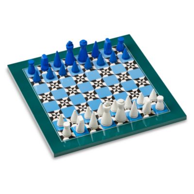 Lacquered Chess Set, Poseidon