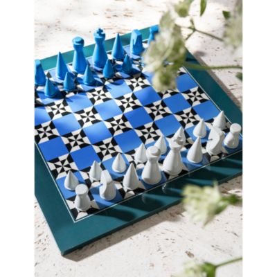 Lacquered Chess Set, Poseidon