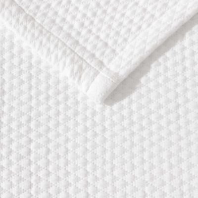 Matelasse Woven Cotton Blanket, King