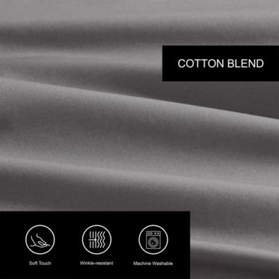 Solid Cool Comfort 4 Piece Sheet Set, Queen