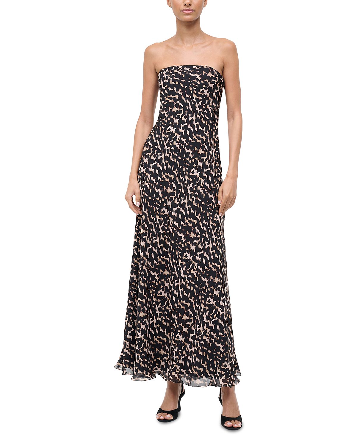 Staud Cassie Silk Dress