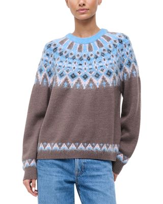 Zane Crewneck Fair Isle Sweater