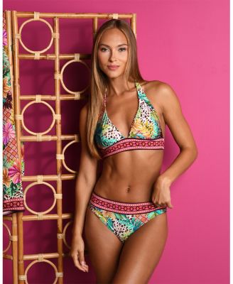 Paradise Heat Reversible Banded Halter Top