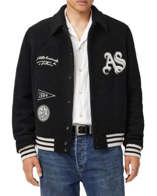 Baum Textured Varsity Jacket