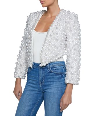 Belle Oversized Pearl Jacket