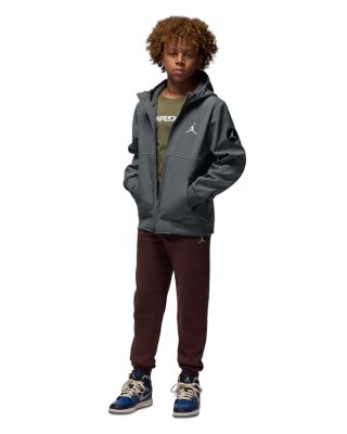 Boys' Soft Shell Hooded Jacket - Big Kid
