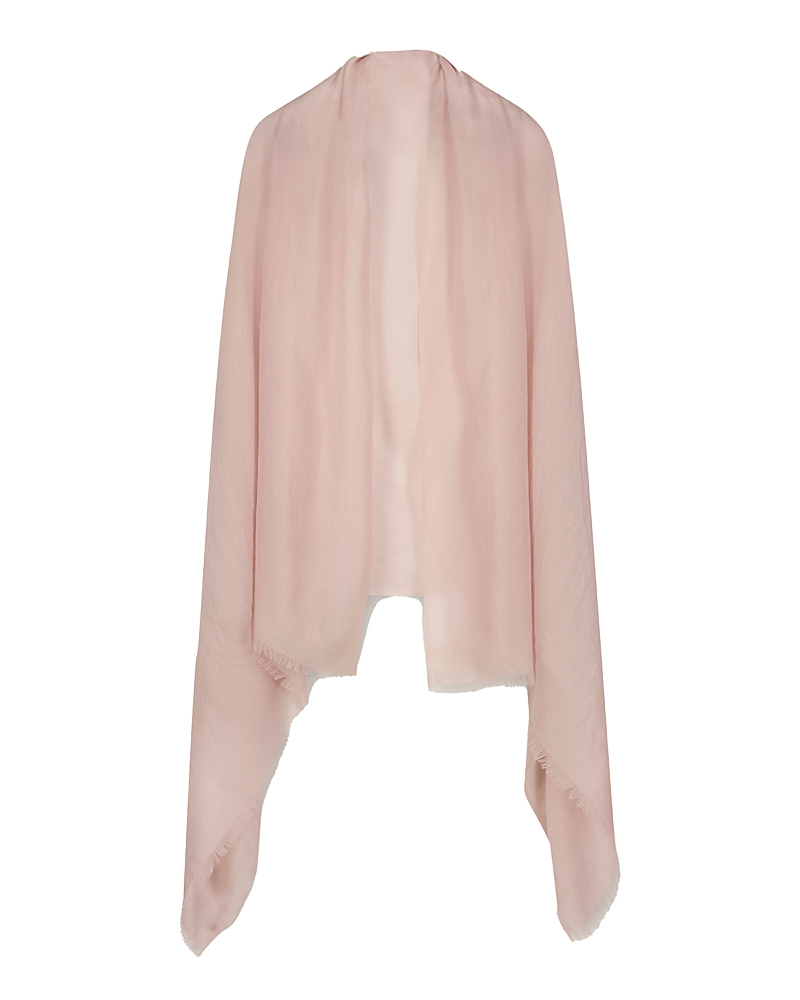 Sofia Cashmere Ultrafine Cashmere Wrap In Pink