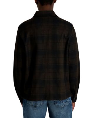 Long Sleeve Printed Shirt Jacket