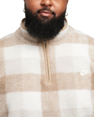 Club Winterized Half Zip Relaxed Fit Sweathirt