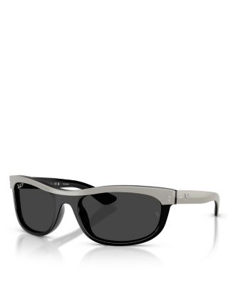 Balorama Rectangular Sunglasses, 62mm