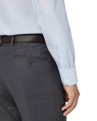 Non-Iron Dobby Naples Collar Dress Shirt