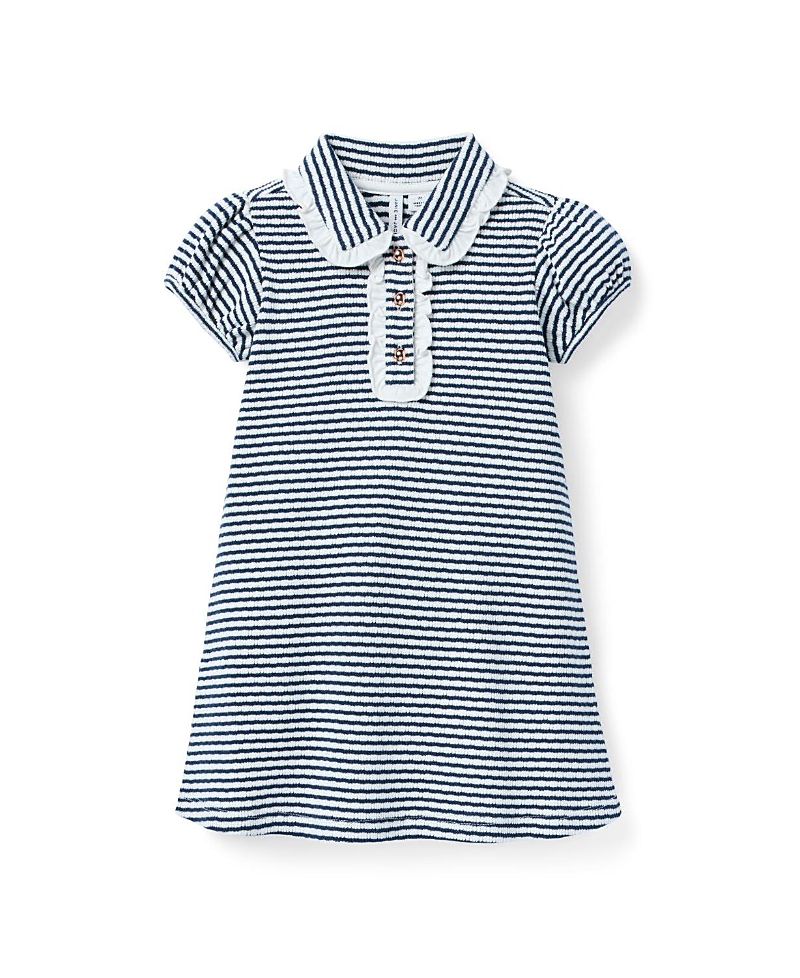 Janie and Jack Girls' Textured Striped Dress - Little Kid, Big Kid
