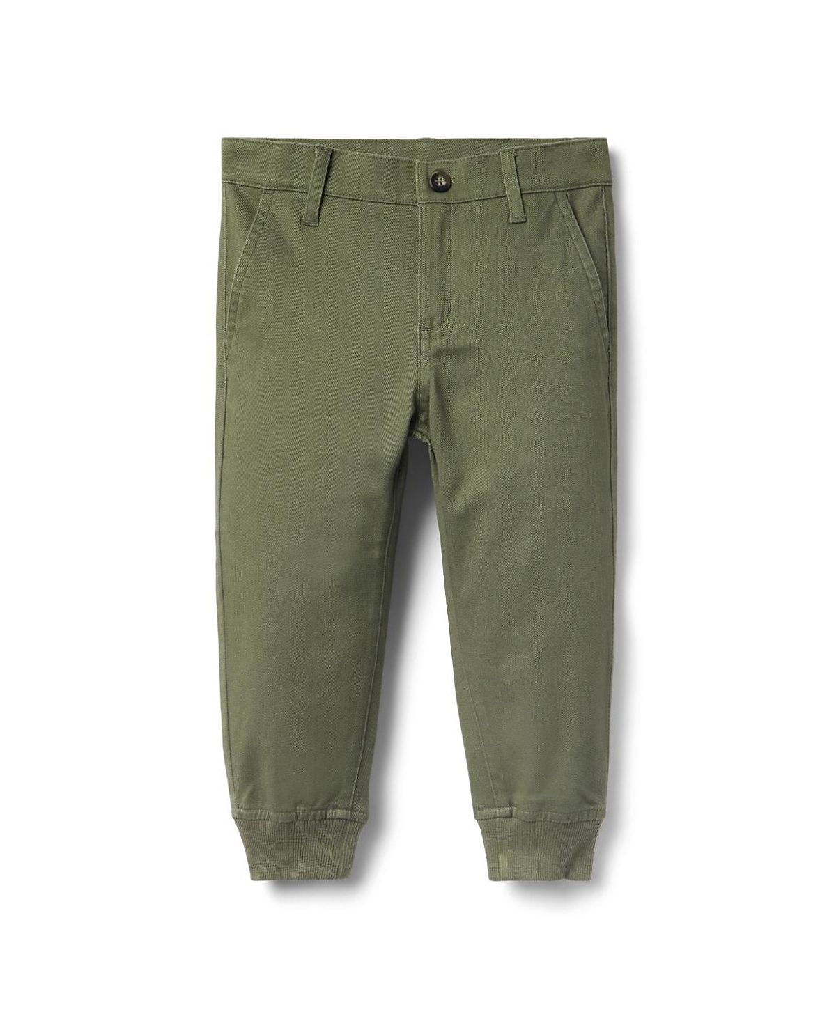 Janie and Jack Boys' The Button Twill Jogger - Little Kid, Big Kid