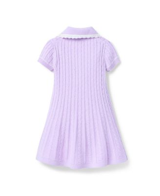  Girls' Cable Knit Sweater Dress - Baby, Little Kid, Big Kid