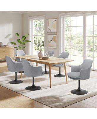 Lippa Swivel Dining Armchair