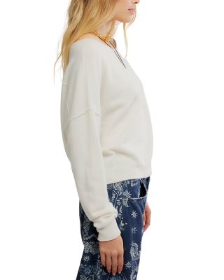 See Me Pullover Boatneck Sweater