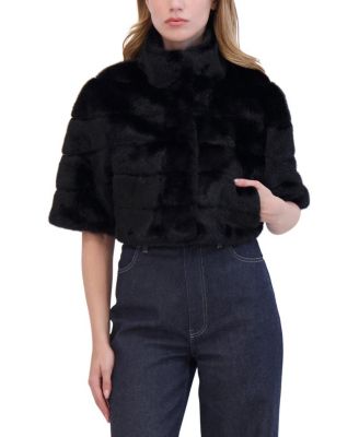 Lyla Grant Faux Fur Mink Bolero