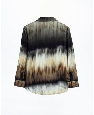 Tie-Dye Patterned Shirt