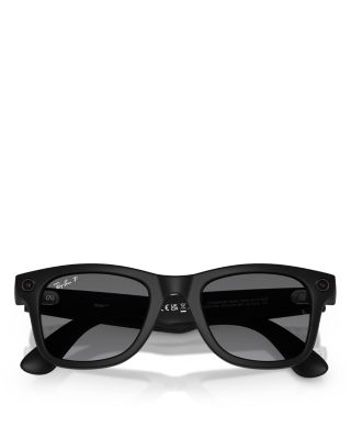 Meta Wayfarer Square AI Sunglasses, 50mm