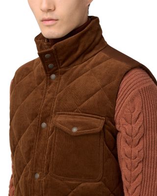 Quilted Corduroy Vest