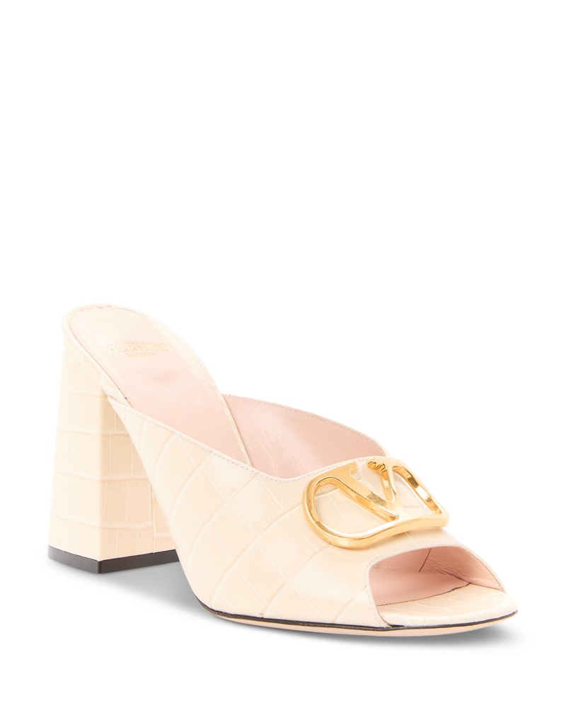 Valentino Garavani Women's Slides in White