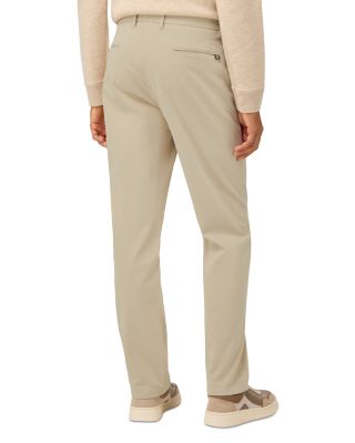 Garment-Dyed Stretch Cotton Trousers