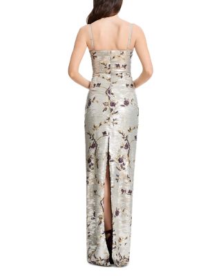 Cammie Floral Sequin Maxi Dress