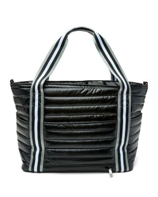 Love Royln Large Quilted Nylon Tennis Bag