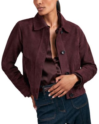 Sonny Fitted Suede Jacket