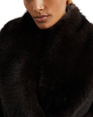 Benny Faux Fur Collar Coat