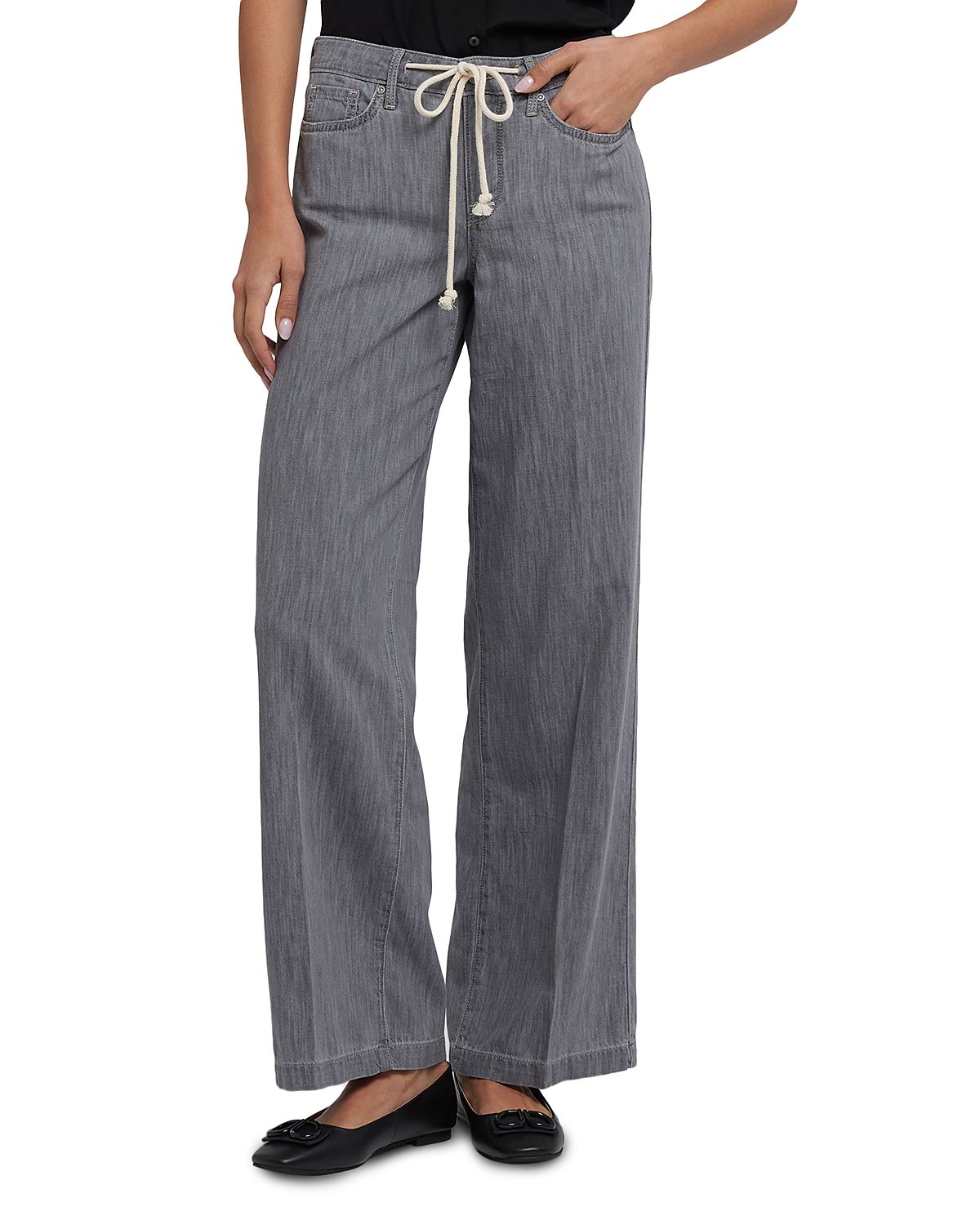 Nydj Teresa High Rise Wide Leg Jeans