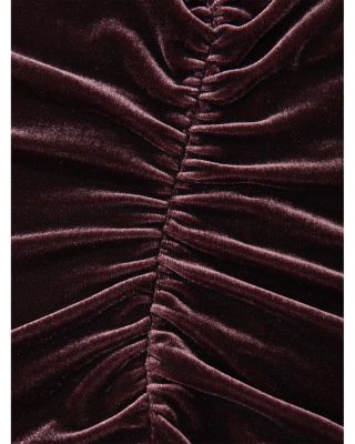 Demi Off the Shoulder Velvet Top