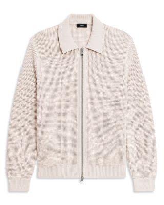 Gary Collar Relaxed Fit Full Zipper Sweater