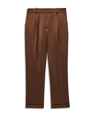 Celia Satin Tapered Trousers