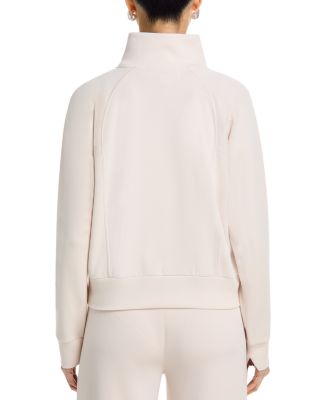 Quarter Zip Sweatshirt & Fleece Flare Leg Pants