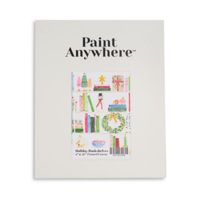 Holiday Bookshelf Acrylic Painting Set