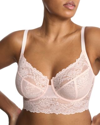 Heavenly Full Coverage Longline Lace Underwire Bra