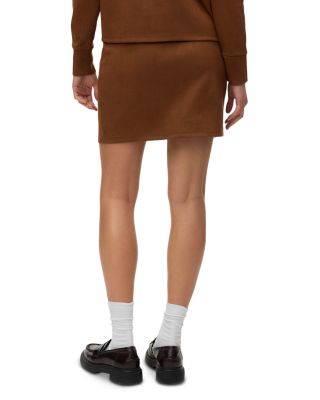 Kreta Faux Suede Mini Skirt