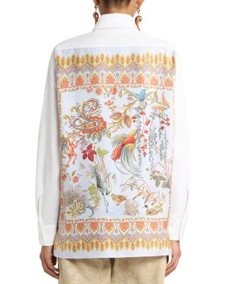 Back Print Loose Fit Shirt