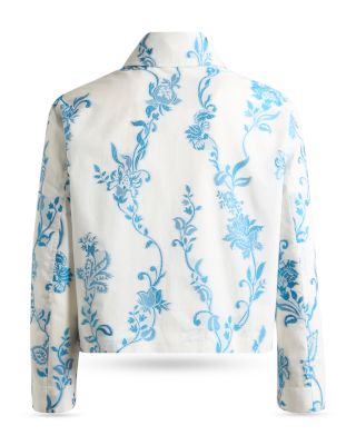 Jacquard Cropped Jacket