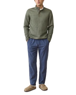 Corbet Quilted Reversible Pullover