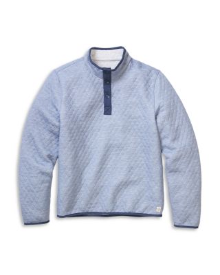 Corbet Quilted Reversible Pullover