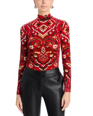 Ainika Pineapple Ikat Blouse