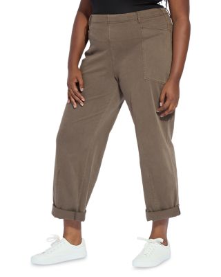 Penelope High Rise Curved Jeans in Antique Wash Green