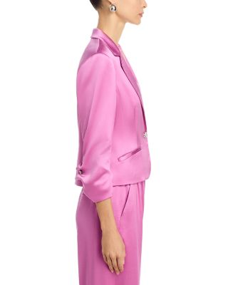 Textured Satin Jacket