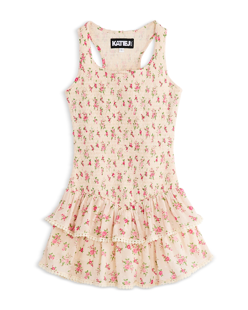 Katiejnyc Girls' Tween Vallie Dress - Big Kid In Neutral