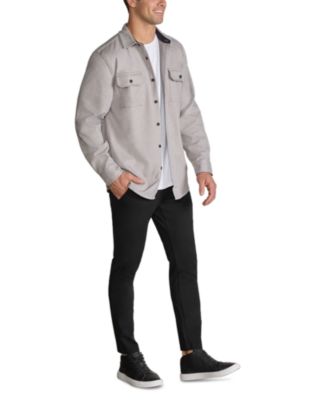 Coastal Button Front Overshirt