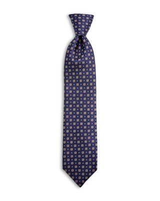 Silk Classic Geometric Tie