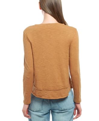  Long Sleeve Mock Layer Tee