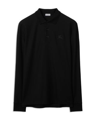 Eddie Long Sleeve Cotton Polo Shirt